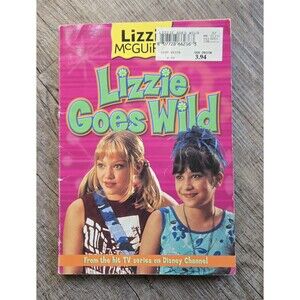 Vintage Lizzie McGuire: Lizzie Goes Wild Paperback, 2002, Y2K Disney Channel